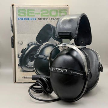 Pioneer - SE-205 over-ear dynamisch stereo Hoofdtelefoon, Nieuw