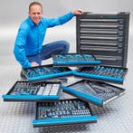 Datona Gereedschapswagen tech-line 80 cm + 273-delige, Ophalen of Verzenden, Nieuw