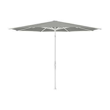 Glatz Twist Ø300cm Aluminium frame mat wit gepoedercoat, Tuin en Terras, Nieuw
