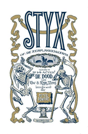 Styx, Of: De Zesplankenkoorts | Peter Pontiac | Nieuw, Ophalen of Verzenden, Nieuw, Peter Pontiac