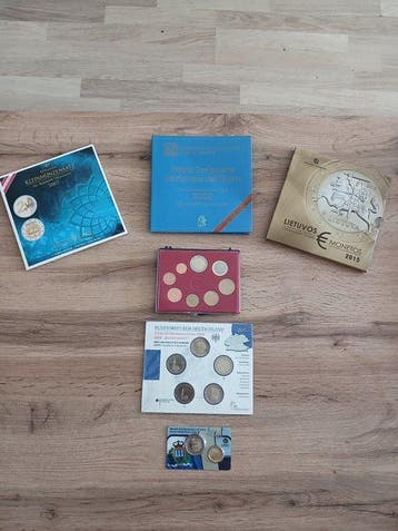 Europa. Euro 2001/2015 (6 Items incl. Euro Serie Monaco