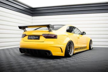 Maxton Carbon Spoiler met beugels en LED Audi A5 Coupé 8T, Verzenden