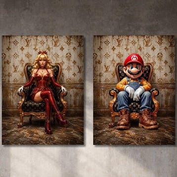 FRIDA (1982) - Dittico Pop Art Luxury - Super Mario Bros &, Nieuw