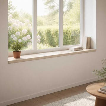 vidaXL Raamkozijnen 2 st Wit 160 x 25 x 2 cm Massief, Verzenden, Nieuw