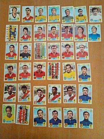 1970 Panini World Cup Mexico 70 - 38 Removed Card - Good, Nieuw
