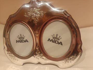 MIDA - Fotolijst - .925 zilver - marco madera