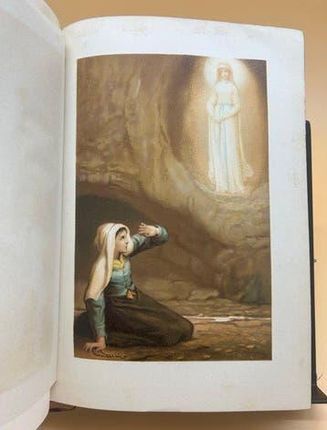 Henri Lasserre - Notre Dame de Lourdes - 1877, Antiek en Kunst