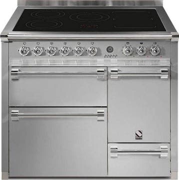 €7399 Steel A10FFF-D-5FI Ascot Fornuis, Ophalen of Verzenden, Nieuw, Vrijstaand