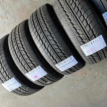 4 x Sunny 225-60-17 Winterbanden 6,5mm, Gebruikt, 17 inch, Band(en), Personenwagen