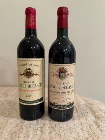 1982 & 2017 Chateau Larcis Ducasse - Saint-Émilion Grand Cru, Nieuw