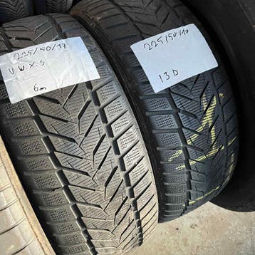 2 x Vredestein Wintrac Xtreme S 225-50-17 Winterbanden 6mm, Gebruikt, 17 inch, Band(en), Personenwagen