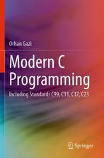 9783031453632 Modern C Programming Orhan Gazi, Verzenden, Nieuw, Orhan Gazi