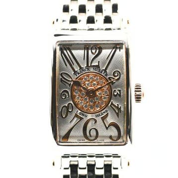 Franck Muller - Long Island - 802QZRELCD1PSTG - Dames -, Nieuw