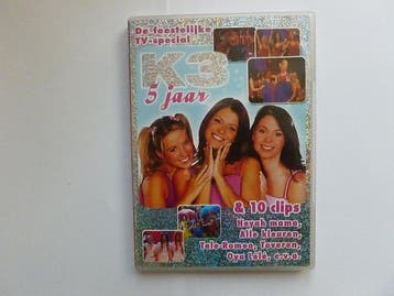 K3 - 5 Jaar & 10 Clips (DVD), Ophalen of Verzenden, Zo goed als nieuw