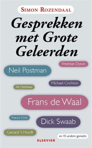 Gesprekken met grote geleerden - Simone Rozendaal, Verzenden, Gelezen, Simone Rozendaal
