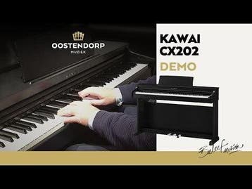 Kawai CX202 R digitale piano, Nieuw, Bruin, Piano