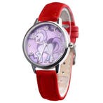 Fako - Kinderhorloge - Eenhoorn - Unicorn - Rood, Sieraden, Tassen en Uiterlijk, Horloges | Kinderen, Verzenden, Nieuw