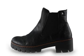 Rieker Chelsea boots in maat 39 Zwart, Verzenden, Zwart, Overige typen, Zo goed als nieuw