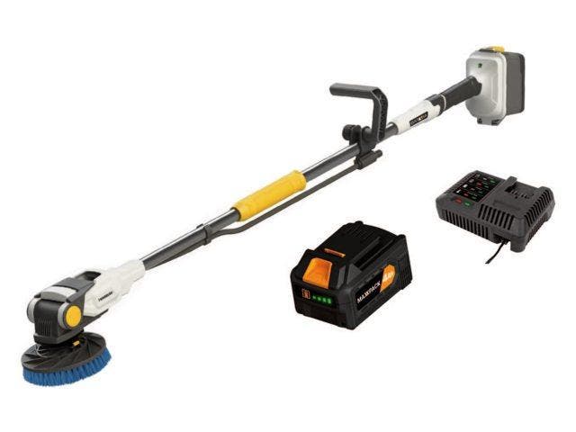 Batavia Twin Brush 18V accu borstel set inclusief borstel ,, Watersport en Boten, Accessoires en Onderhoud, Ophalen of Verzenden