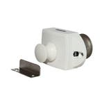 Drukslot (pushlock) kast 15mm groot zilver, Ophalen of Verzenden, Nieuw