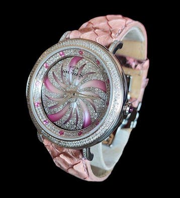 Murex - RSL925 Python - Montre sertie 724 diamants ,12, Nieuw
