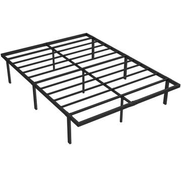 Bedframe, 140 X 200 Cm Metalen Bed Met Opbergruimte Onder He, Huis en Inrichting, Verzenden, Nieuw