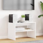 vidaXL TV-kast Wit 60 x 35 x 40 cm Bewerkt hout, Huis en Inrichting, Kasten | Televisiemeubels, Minder dan 50 cm, Verzenden, Nieuw