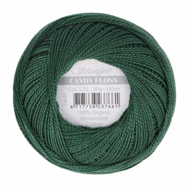 Scheepjes Candy Floss - 525 Fir, Hobby en Vrije tijd, Breien en Haken, Nieuw, Verzenden