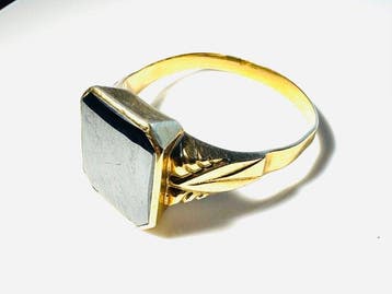 Ring - 18 karaat Geel goud, Nieuw
