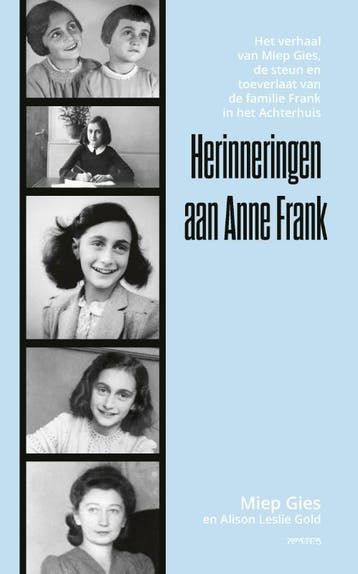 Herinneringen Aan Anne Frank | Nieuw, Boeken, Ophalen of Verzenden, Nieuw, Miep Gies-Alison Leslie Gold