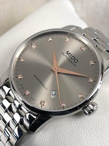 Mido - Baroncelli Automatic Diamonds - M8600.4.67.1 - Heren, Nieuw
