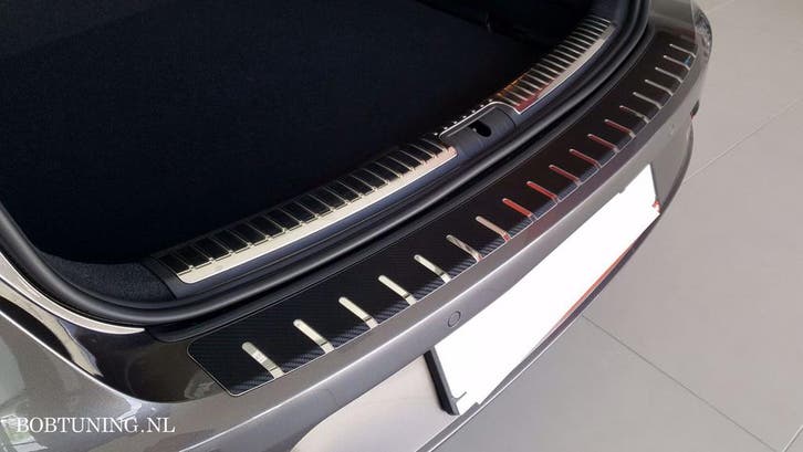 Carbon rvs bumperbescherming Toyota Auris (5deur) 2013-2015, Auto-onderdelen, Carrosserie en Plaatwerk, Nieuw, Ophalen of Verzenden