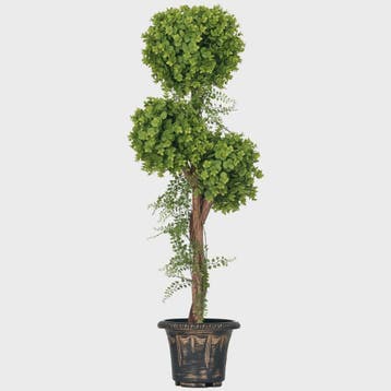 HOMCOM Kunstplant Boom met 3 Bolvormige Toppen (115 cm) in D, Verzenden, Nieuw