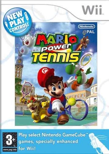 Mario Power Tennis (Wii Games), Ophalen of Verzenden, Zo goed als nieuw