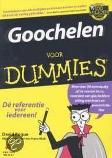 Goochelen voor Dummies / Voor Dummies - David Pogue, Verzenden, Gelezen, David Pogue