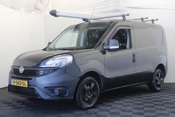 Fiat Doblò Cargo 1.3 MJ L1H1 Actual, Stof, Euro 6, Zwart, Overige kleuren