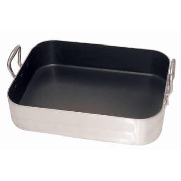 Aluminium anti-aanbaklaag braadslede | 2 Formaten, Verzenden