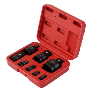 Impact Adapters 1/4 3/8 1/2 3/4 1 Cr-Mo Staal 8 Stuks, Verzenden, Nieuw