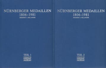 1985 Erlanger, Herbert J Nuernberger medaille 1806-1981 2..., Boeken, Verzenden, Nieuw