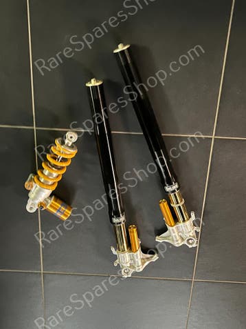 Original Ducati Desmosedici FORK LEGS, REAR SHOCK, SET Öh.., Ophalen of Verzenden, Gebruikt