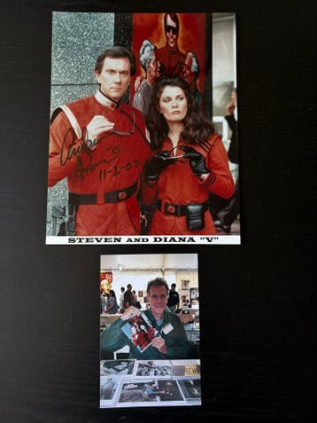 Handgesigneerde foto acteur Andrew Prine, Ophalen of Verzenden, Nieuw, Film, Foto of Kaart