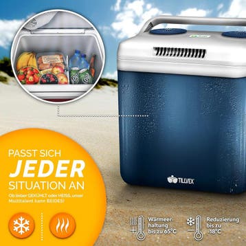 Koelbox Elektrisch – 12V en 230 volt - Coolbox - Frigobox -, Verzenden, Zo goed als nieuw