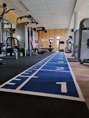 SPRINTTRACK Numbers pro 10x1m sport gras vloer power sled, Verzenden, Nieuw, Benen