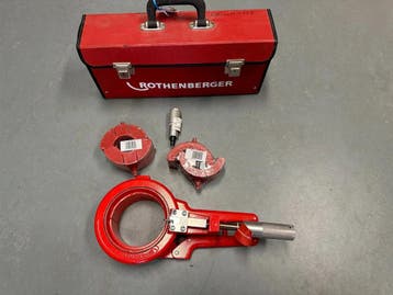 Rothenberger pijpsnijapparaat 50/110 75/110, Ophalen of Verzenden, Gebruikt