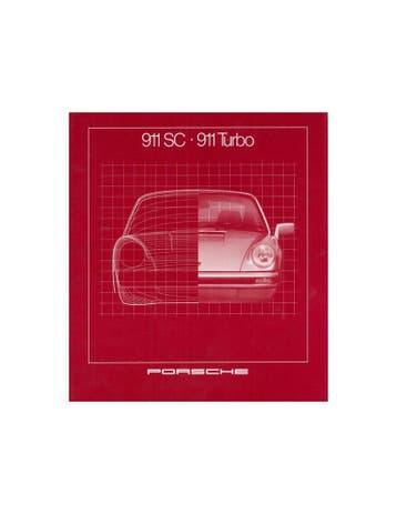 1981 PORSCHE 911 SC | TURBO BROCHURE ENGELS, Boeken, Nieuw, Porsche, Author