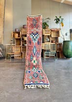 Marokkaanse Boujad loper – handgemaakt van wol – gangtapijt, Nieuw