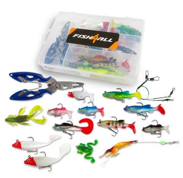 Fish4All Multi Lure Box With Pliers (34pcs), Verzenden, Nieuw