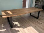 Eiken boomstamtafel, Ophalen, Nieuw, Eikenhout