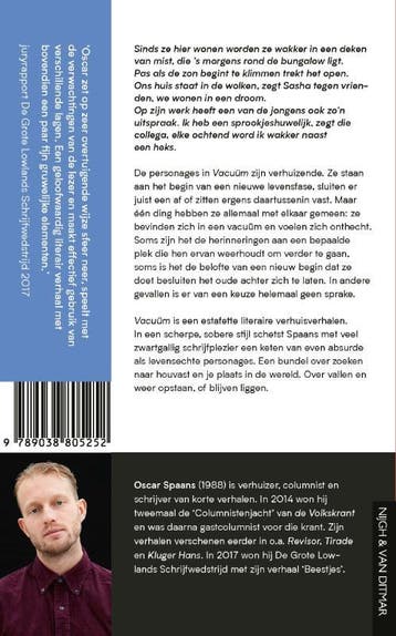 Vacuüm 9789038805252 Oscar Spaans, Verzenden, Gelezen, Oscar Spaans