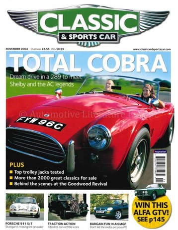 2004 CLASSIC AND SPORTSCAR MAGAZINE VOLLEDIGE JAARGANG, Nieuw, Author
